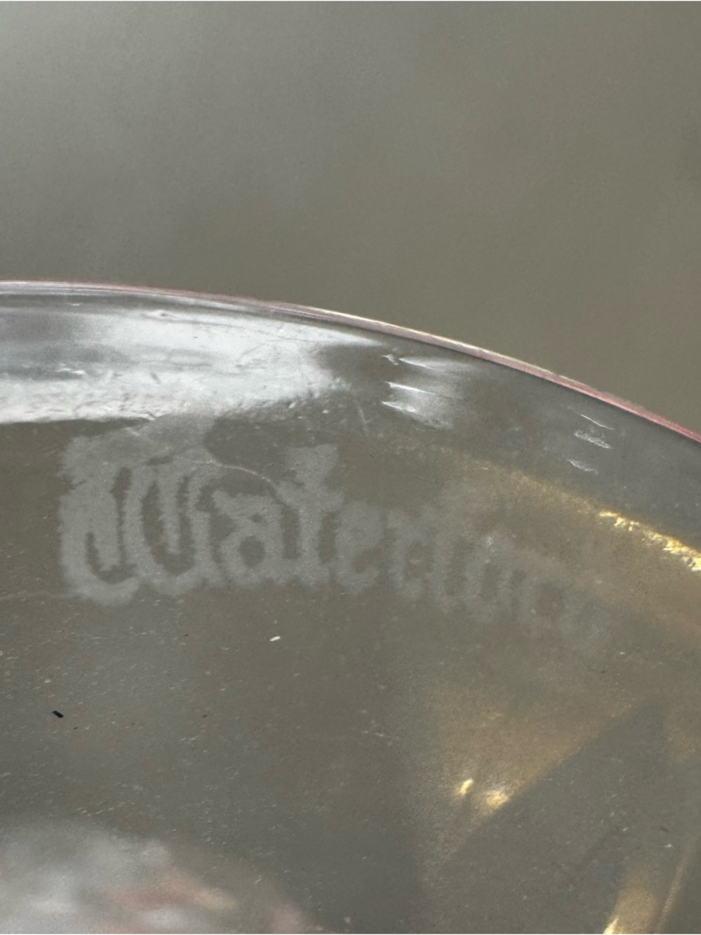 Waterford Crystal 9” Signed Bud Vase Ireland Vertical Cut Star Base Elegant - Picture 2 of 3